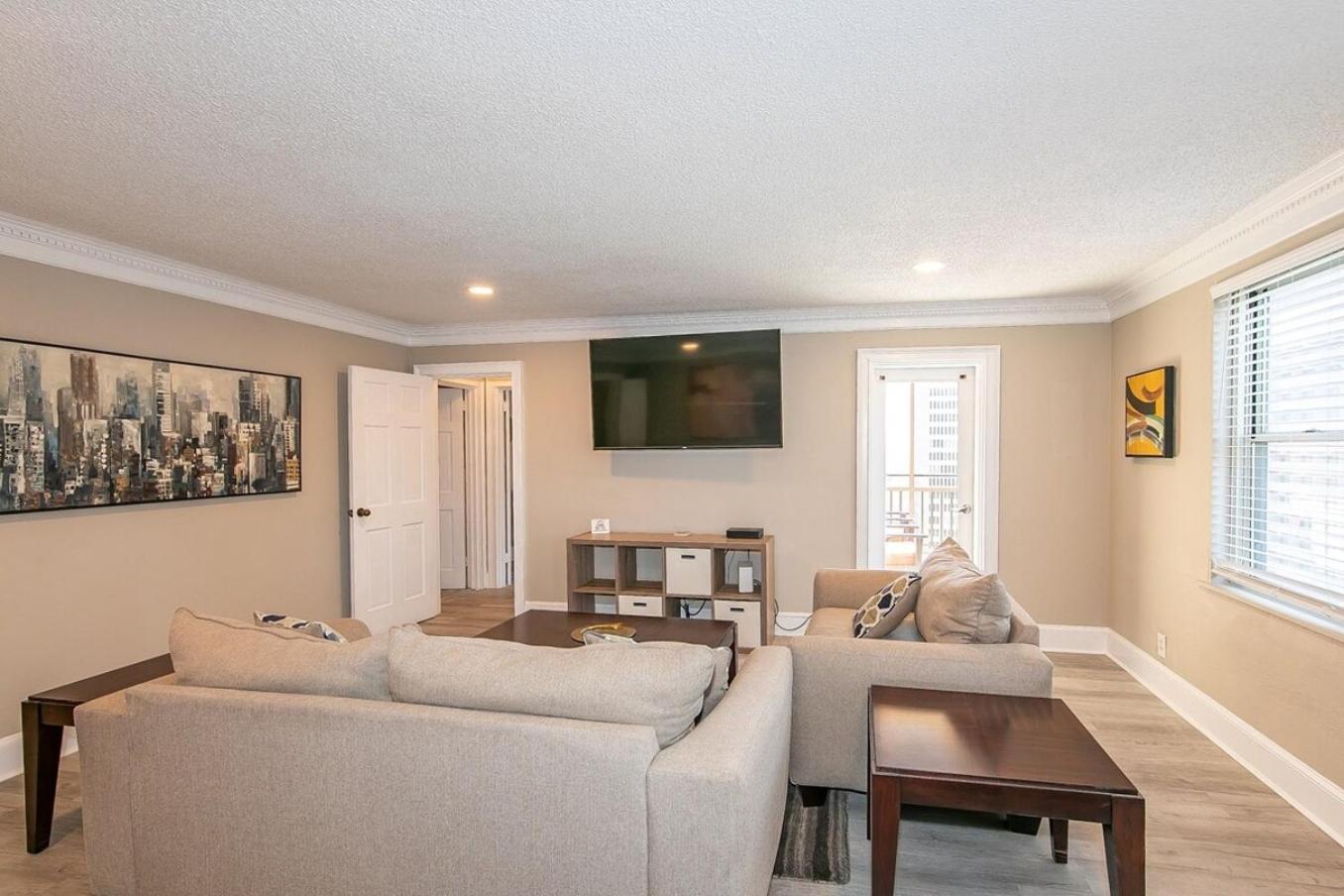 High Rise Downtown Condo With Skyline View Atlanta Exterior foto